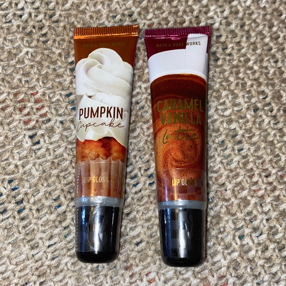 CARAMEL VANILLA LATTE & PUMPKIN CUPCAKE B&BW GLOSS